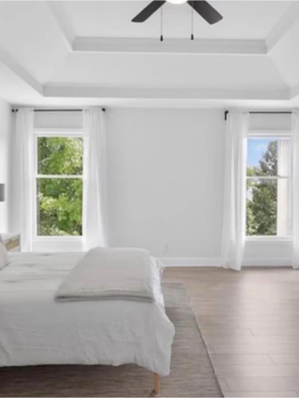 IKEA White Window Curtains